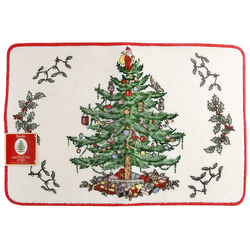 Christmas Tree Bath Rug