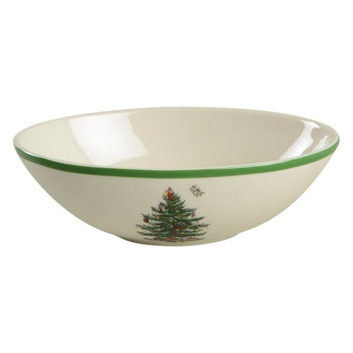 Christmas Tree 6" Oval Nesting Bowl