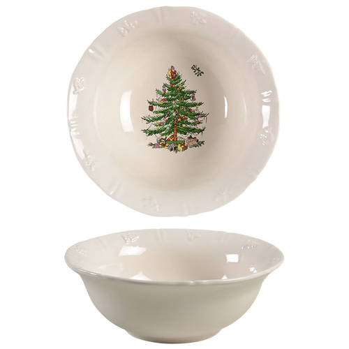 Christmas Tree 8" Round Serving Bowl