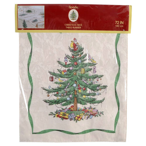 Christmas Tree 14" X 72" Cloth Table Runner