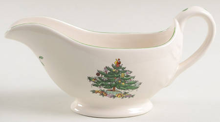 Christmas Tree Gravy Boat