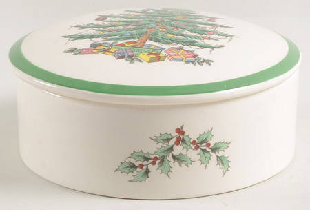 Christmas Tree 5" Candy Box with Lid