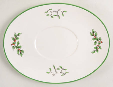 Christmas Tree Underplate for Gravy Boat
