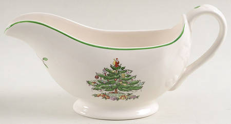 Christmas Tree Gravy Boat