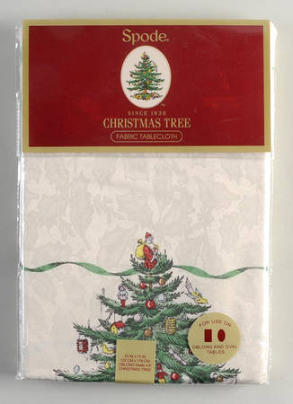 Christmas Tree 52" X 70" Oblong Tablecloth