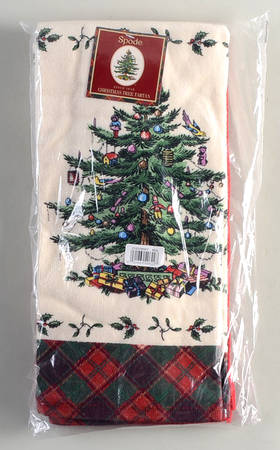 Christmas Tree (Set of 3) Cloth Kitchen Towel (2 KITW1 & 1 KITW2)