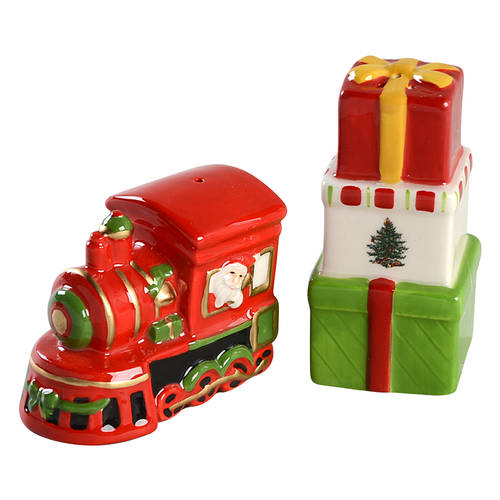 Christmas Tree Figural Salt & Pepper Set