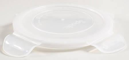 Christmas Tree Plastic Lid for 5" Round Food Storage Container