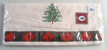 Christmas Tree Cloth Hand Towel
