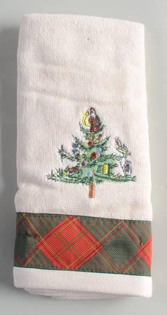 Christmas Tree Cloth Fingertip Towel