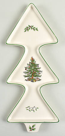Christmas Tree 12" Tree Shape Platter