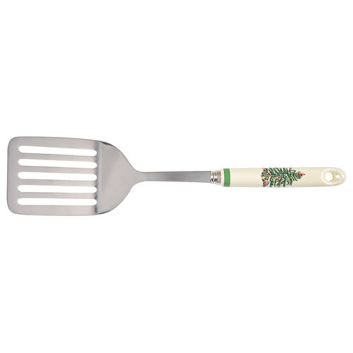 Christmas Tree Metal Slotted Spatula