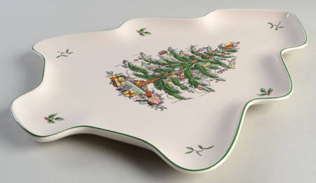 Christmas Tree Large Tree Shaped Dish