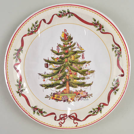Christmas Tree (Pack of 16) Paper Dinner Plates