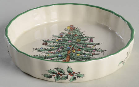 Christmas Tree Individual Oven-To-Table Quiche