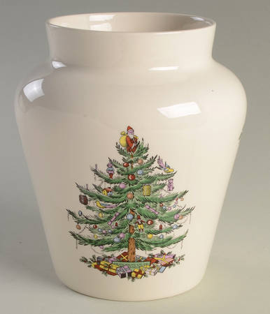 Christmas Tree 7" Vase
