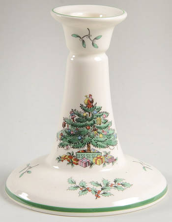 Christmas Tree 5" Candlestick
