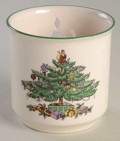 Christmas Tree 3" Pierced Votive Candleholder