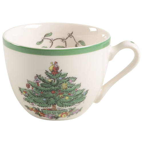 Christmas Tree Flat Cup