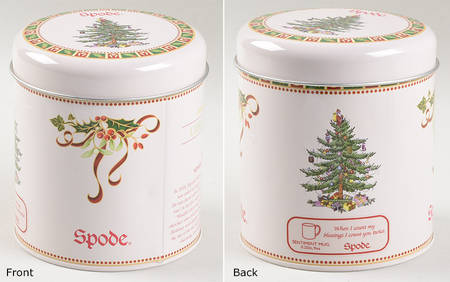Christmas Tree Tin & Lid for Sentiment Mug