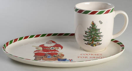 Christmas Tree Cookie Tray & Mug (TRCSA2 & MUGCC2)