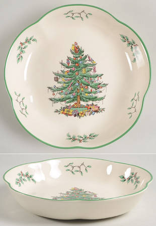 Christmas Tree 8" Daisy Bowl
