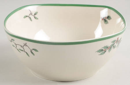Christmas Tree 6" Square Bowl