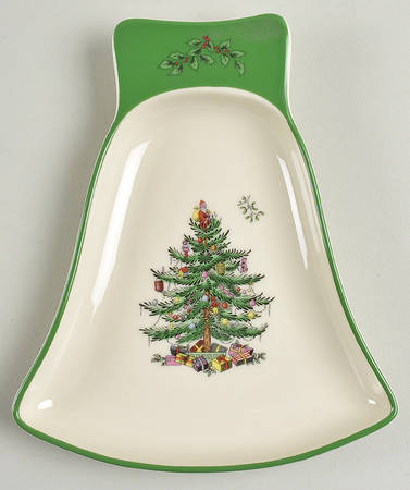 Christmas Tree 7" Bell Shape Dish