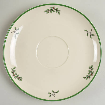Christmas Tree Pierced Berry Bowl, Underplate Only