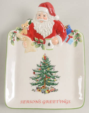 Christmas Tree Canape Plate