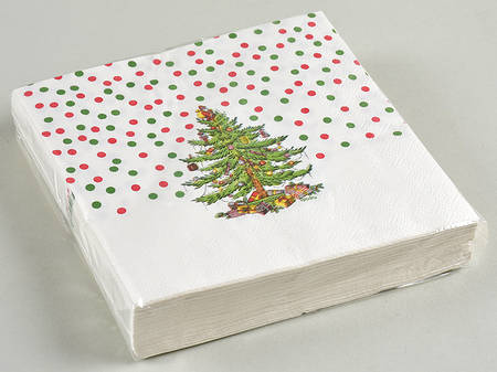 Christmas Tree Package of Paper Luncheon Napkins