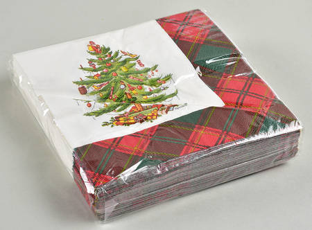 Christmas Tree Package of Paper Luncheon Napkins