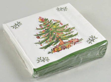 Christmas Tree Package of Paper Luncheon Napkins