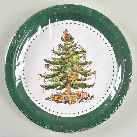 Christmas Tree (Pack of 16) Paper Luncheon Plates