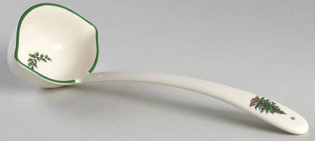 Christmas Tree Solid Punch Ladle
