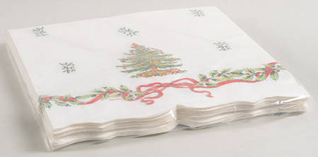 Christmas Tree Package of Paper Luncheon Napkins