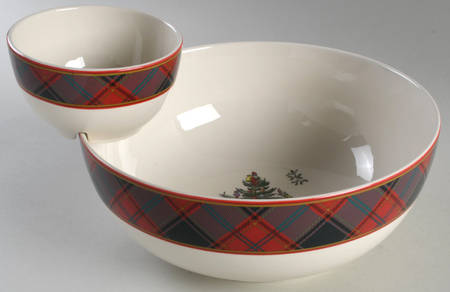 Christmas Tree 2 Piece Chip/Dip Set