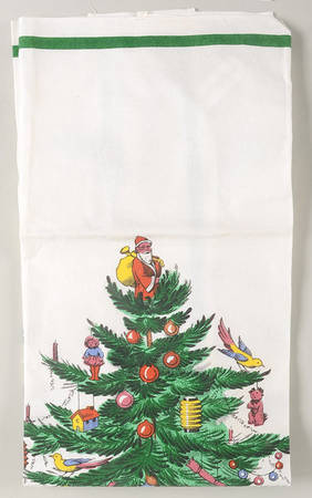 Christmas Tree Cloth Dish Towel