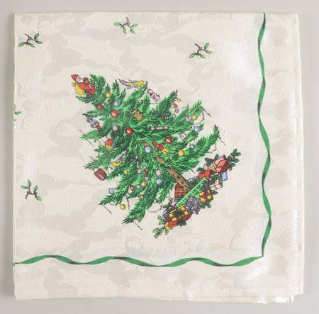 Christmas Tree 18" Cloth Napkin