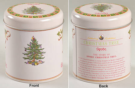 Christmas Tree Tin & Lid for Sentiment Mug