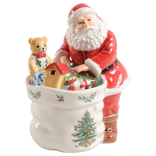 Christmas Tree Candy Jar & Lid