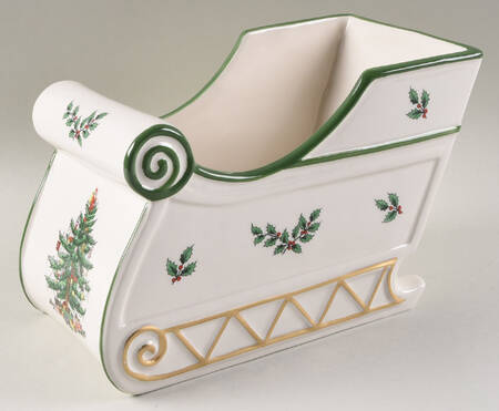 Christmas Tree Sleigh Centerpiece