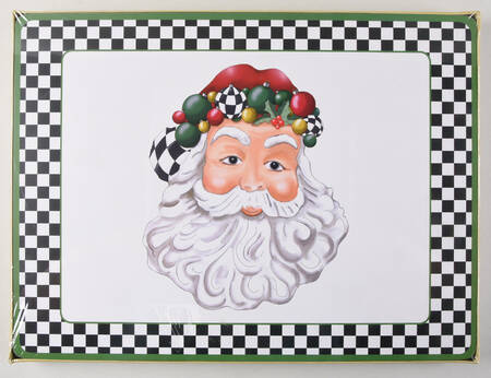 Christmas Tree Corkboard Placemat - Set of 4 (Motif 5 & 6)