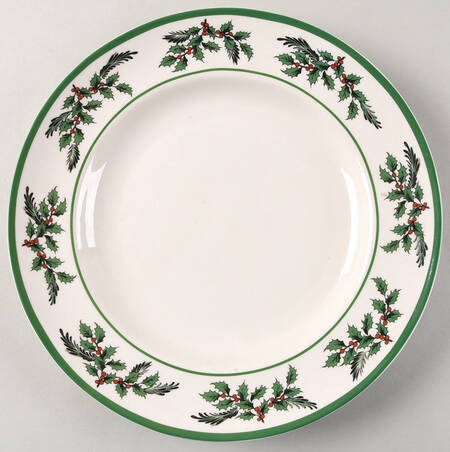 Christmas Tree Dinner Plate