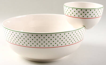 Christmas Tree 2 Piece Chip/Dip Set