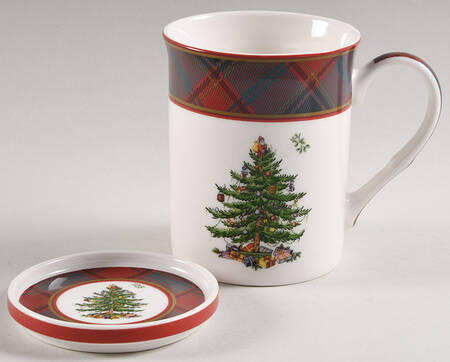 Christmas Tree Mug & Coaster Set (MUGM32 & COAM1)
