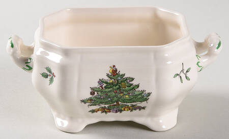 Christmas Tree Mini Tureen No Lid