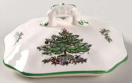 Christmas Tree Lid for Mini Tureen