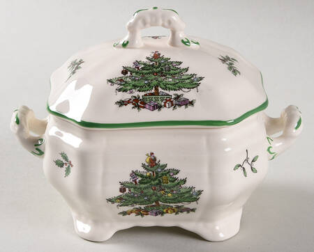 Christmas Tree Mini Tureen & Lid