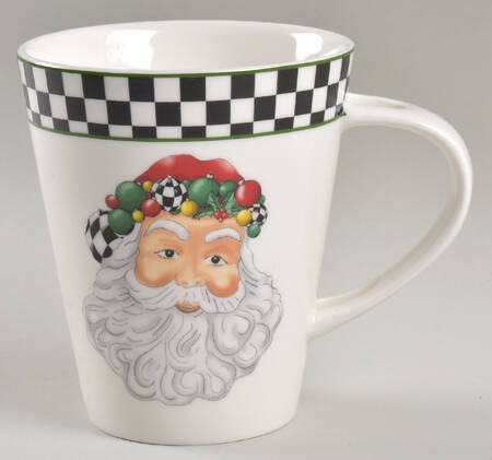 Christmas Tree Slotted Handle Mug No Spoon
